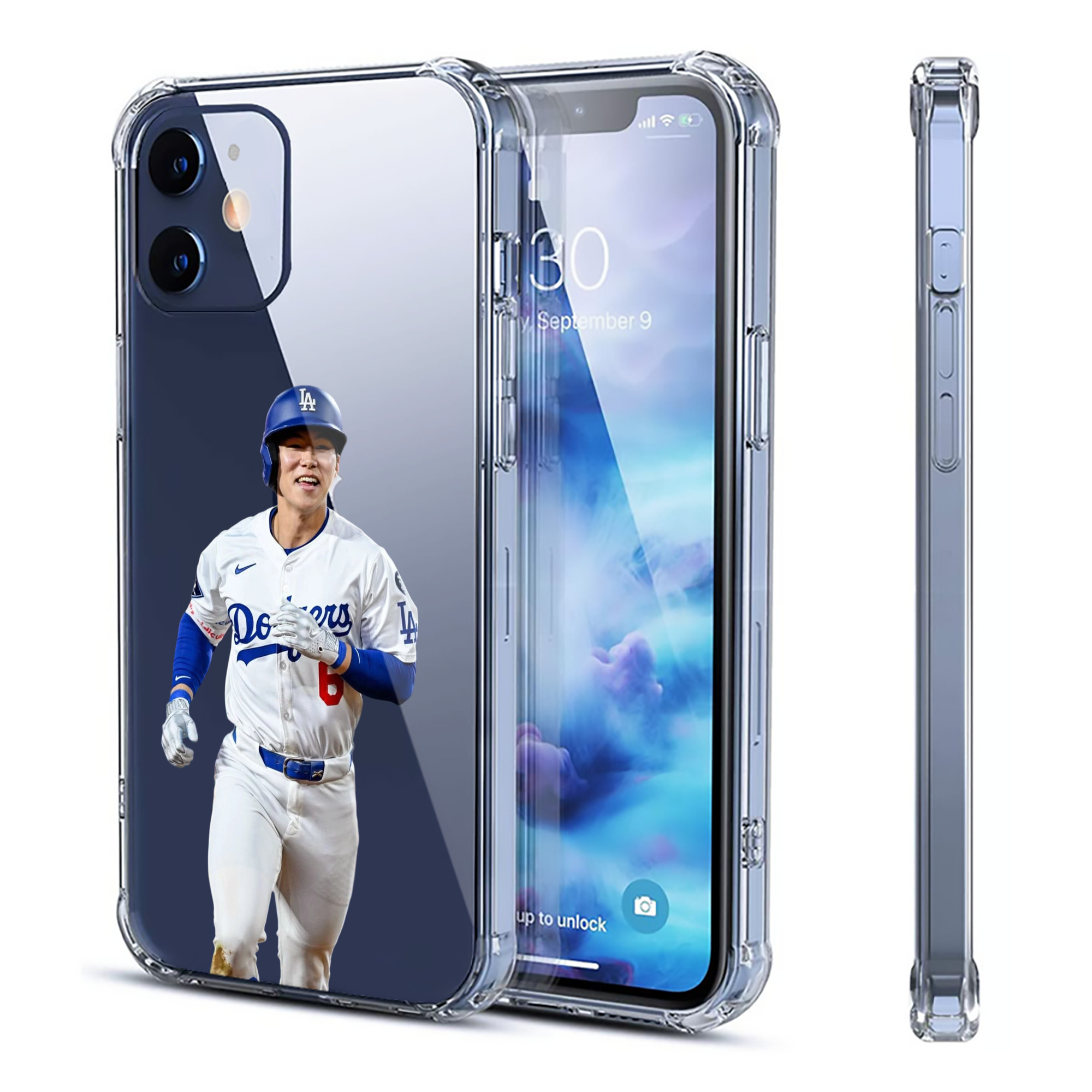  Clear IPhone 12 Case – Soft TPU With UV Print – Enhanced Drop Protection, Precise Fit, Anti-Fingerprint, Customizable Design, Scratch-Resistant, Yellow-Resistant